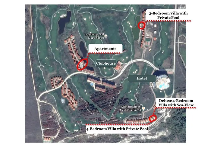 At Lighthouse Golf By Parnas Estate Appart hôtel *